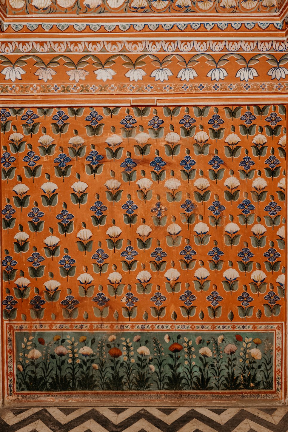 Motifs inside Udaipur Palace