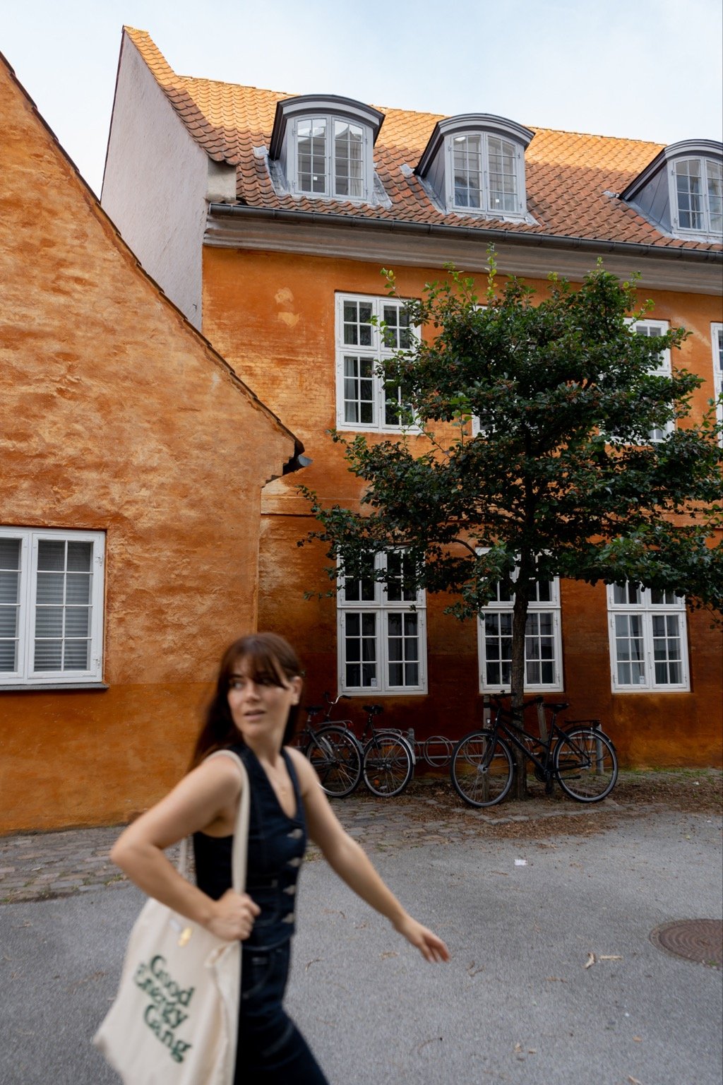 strolling through Copenhagen's streets
