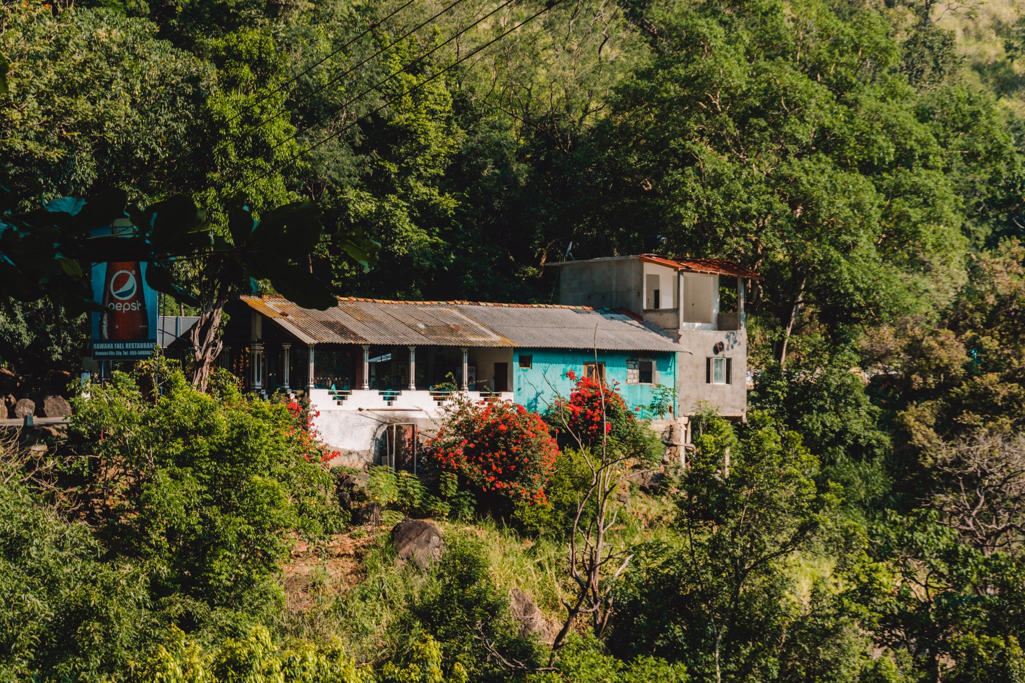 Accommodation in the hills of Ella, Sri Lanka