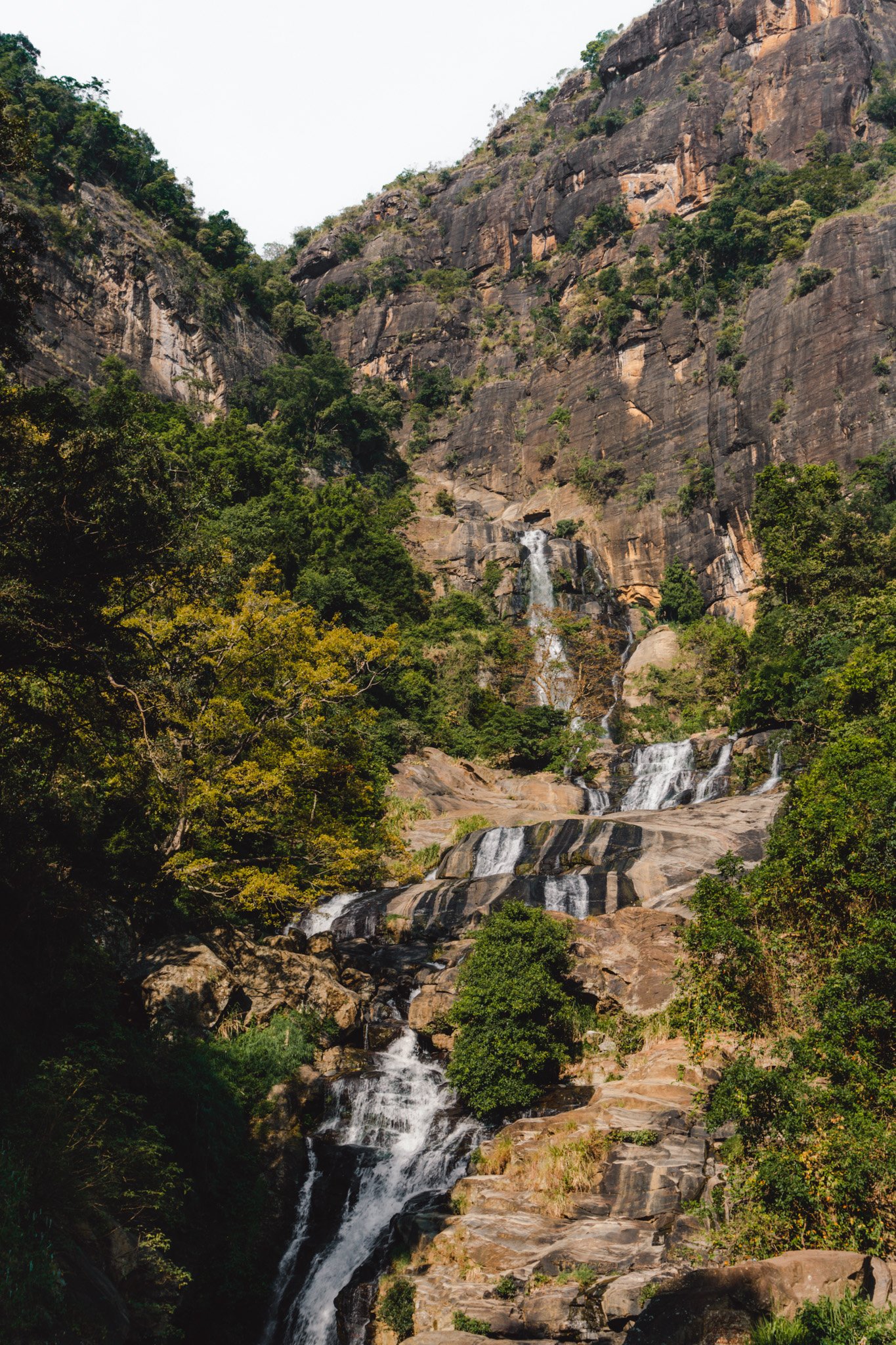 Diyaluma falls near Ella, Sri Lanka