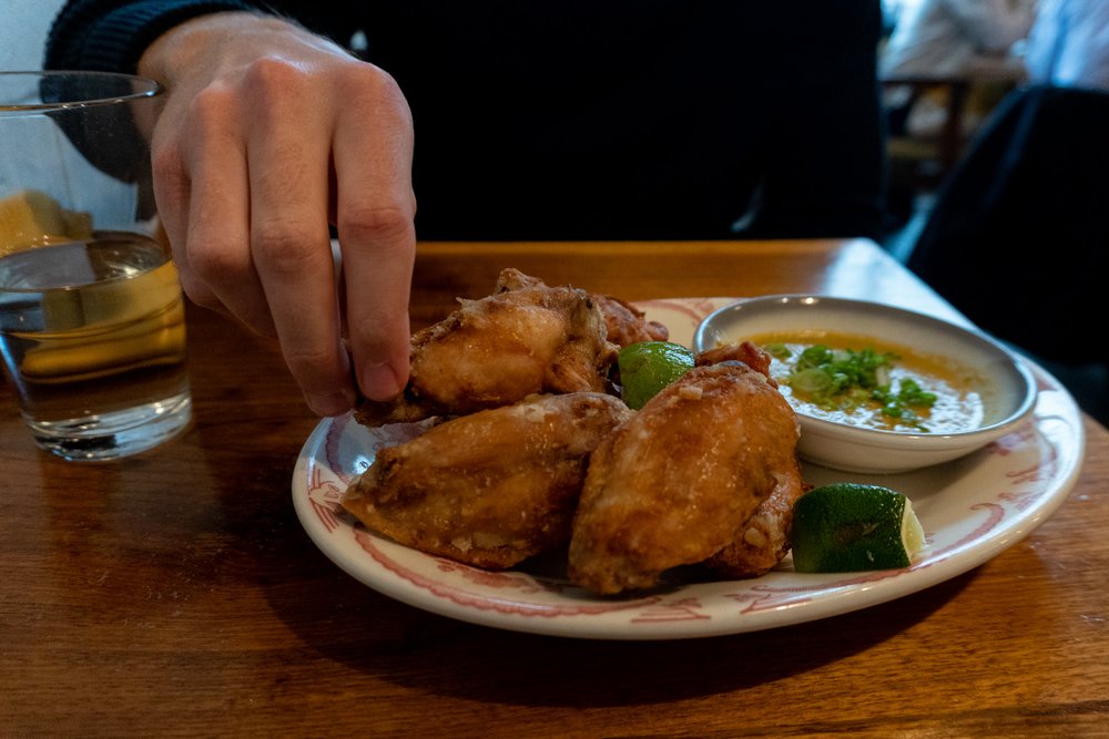 fried chicken at Milktooth