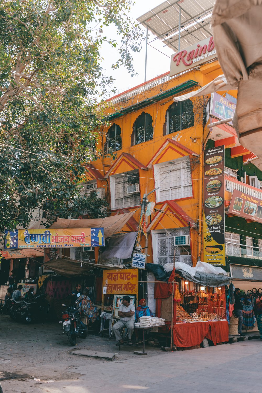 street scenes from Pushkar, India