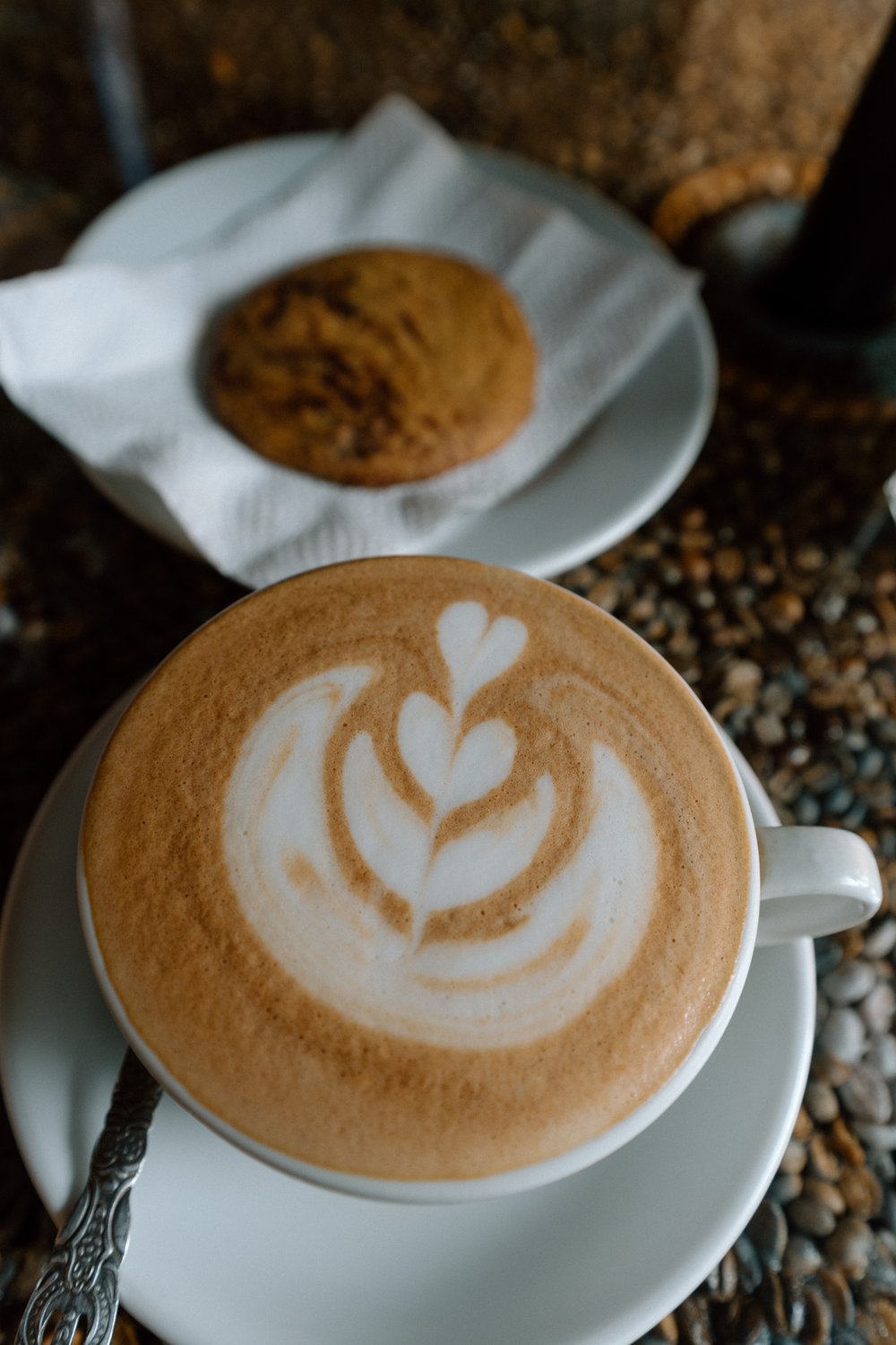 smooth hot chocolate from Fernando's Kaffee