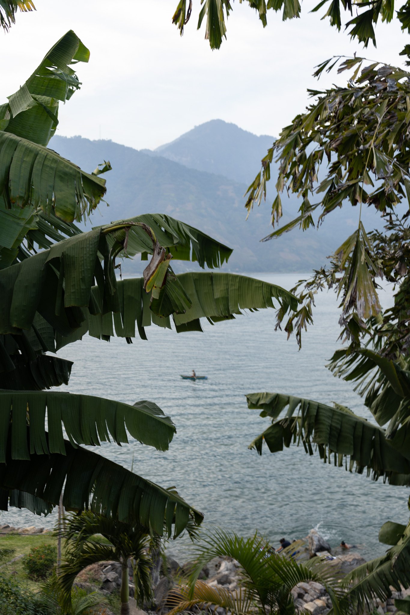 views from San Pedro in Lake Atitlan