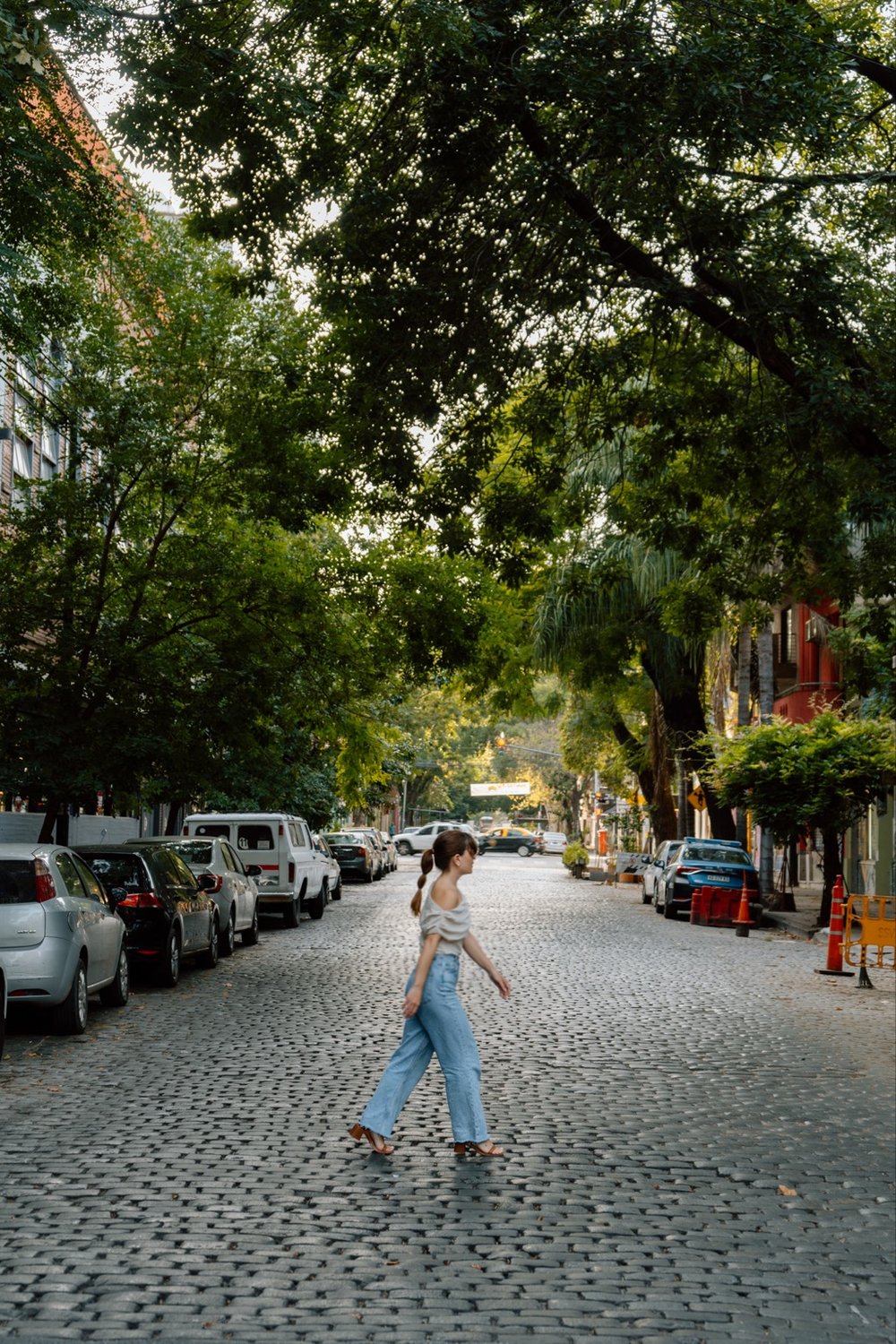 walking the streets in Palermo