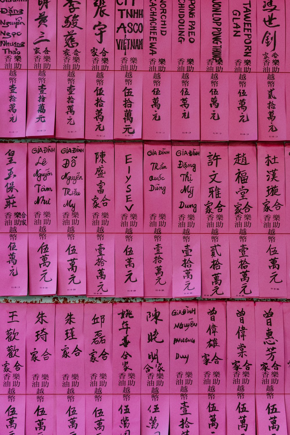 prayers at Thien Hau Temple