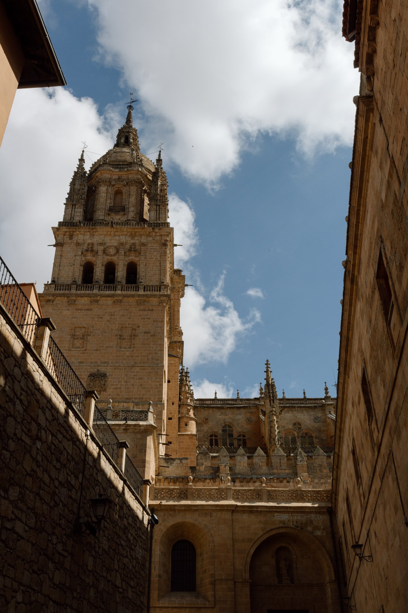 sandstone buildings in Salamanca