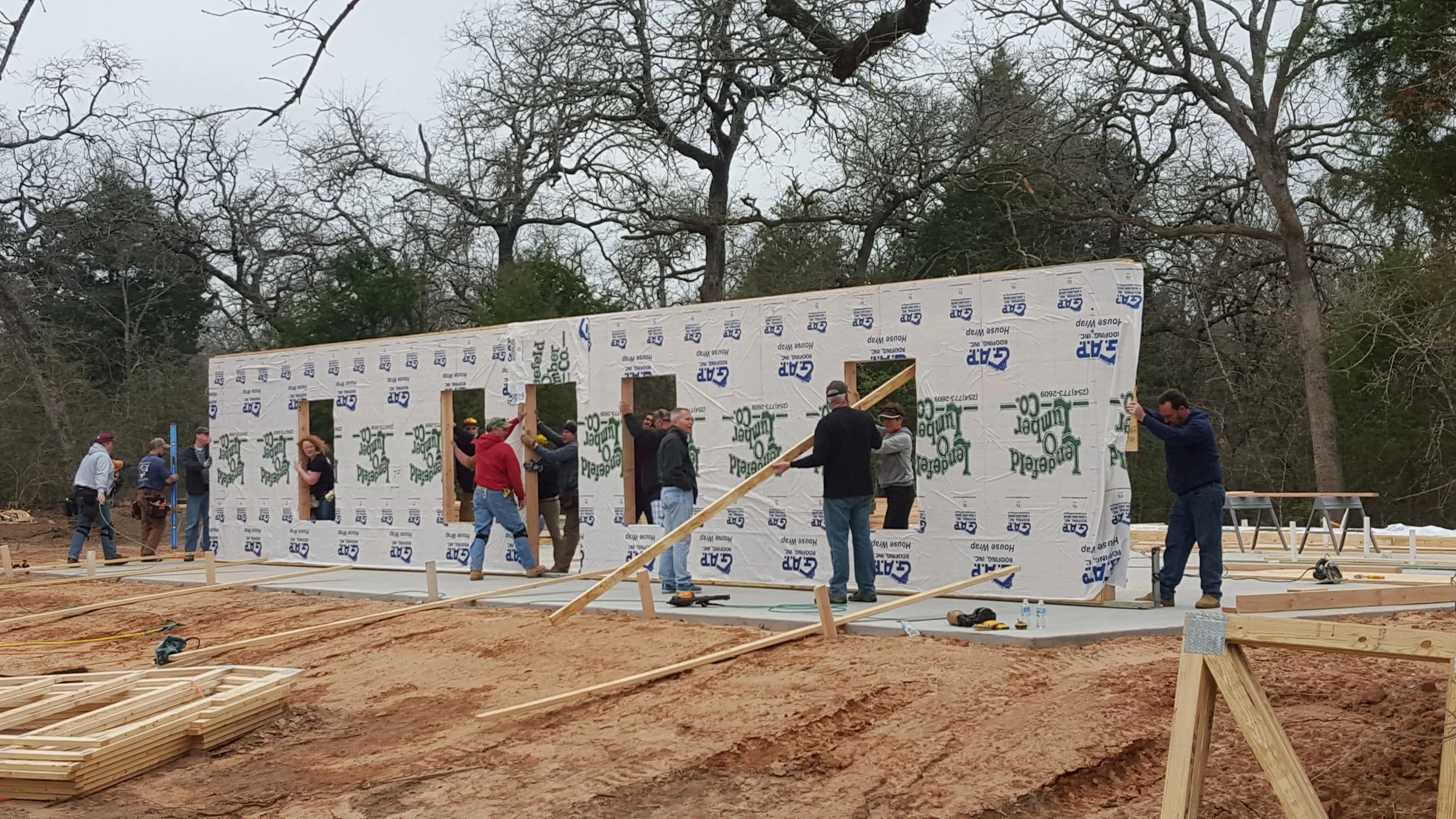 We are now accepting registrations for our Texas Mission Trip in February