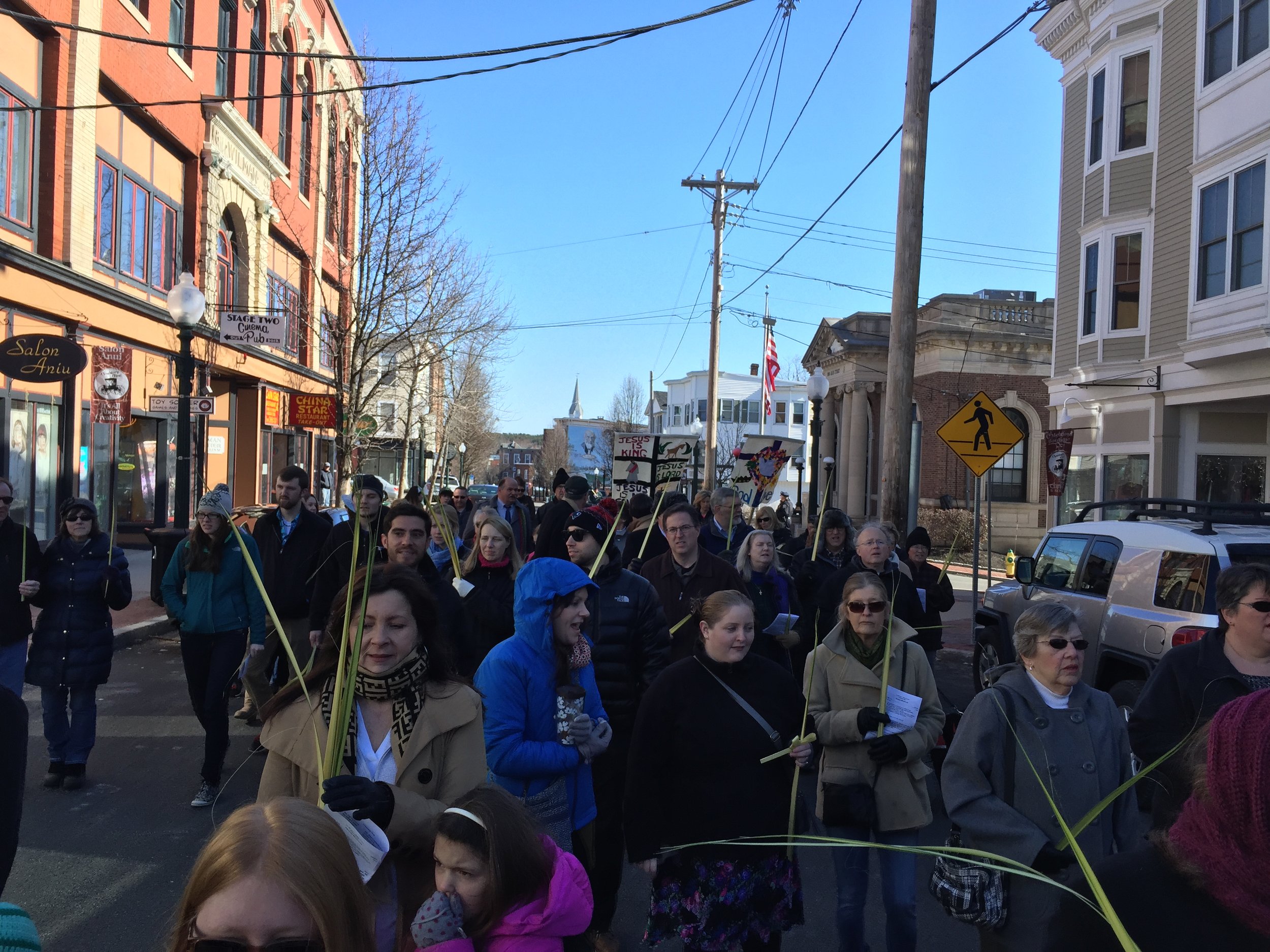 PALM SUNDAY SERVICE & PROCESSION
