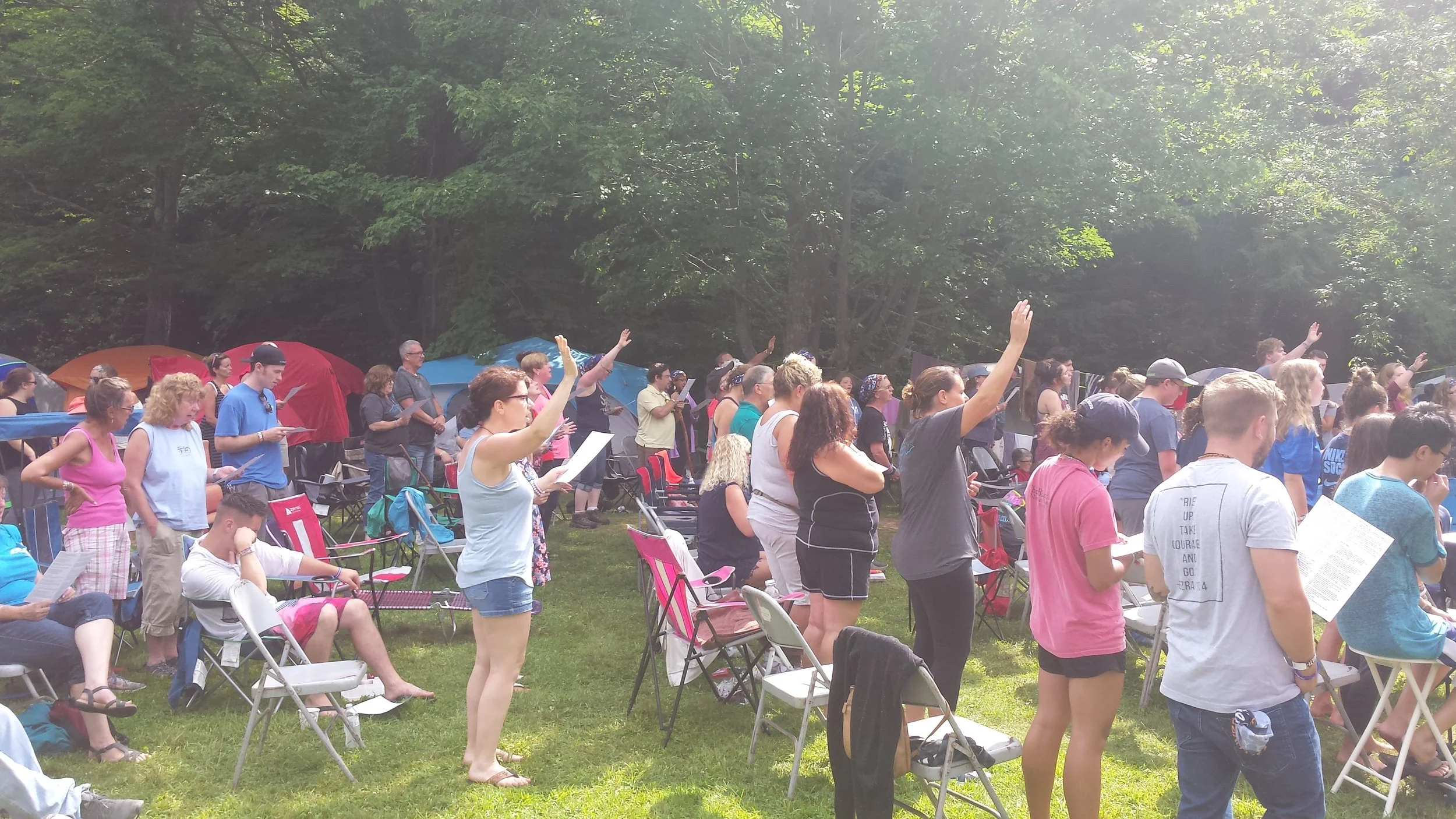 We have over 100 people attending Soulfest with Rock Church. Pray for us for a great week.