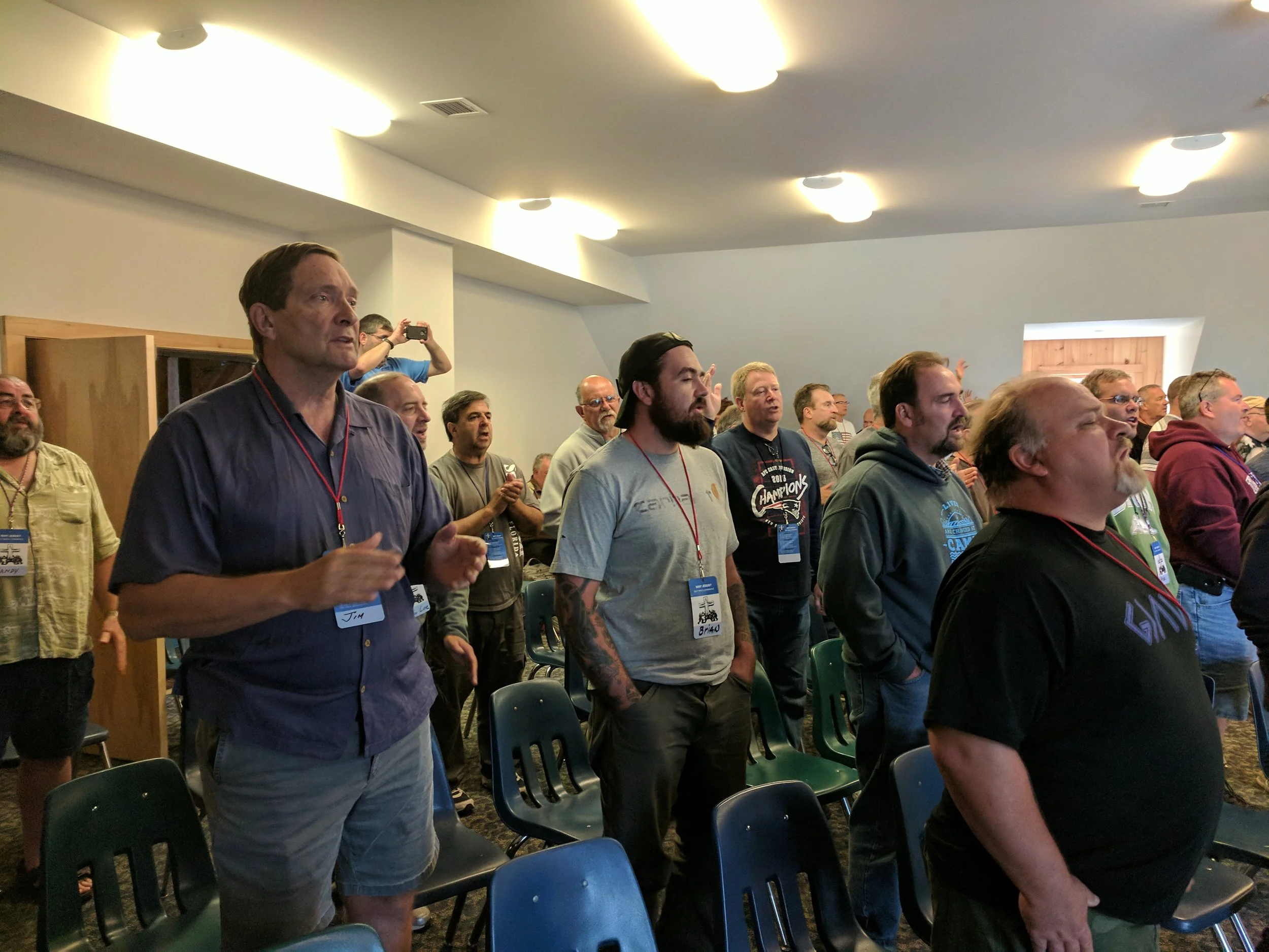 Men's Retreat is coming up Aug 24-26. Men, there is still time to register.