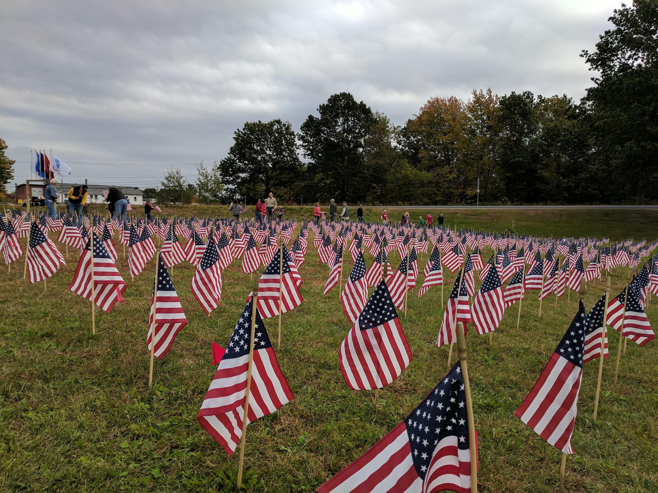 Field of Flags — Rock Church