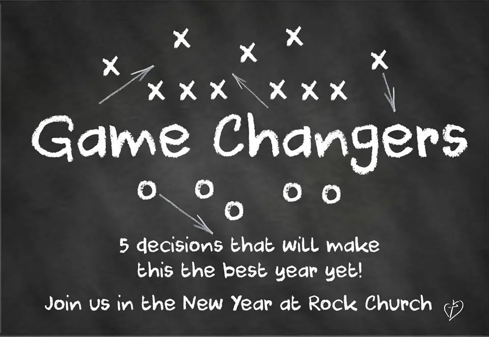 Game Changes-5 Decisions that will change you life for the better!