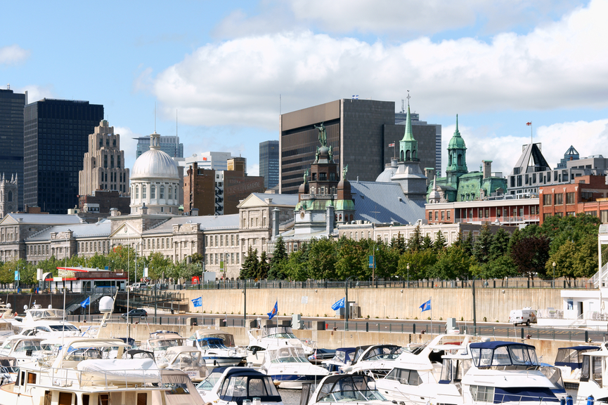 Photo: Skyline and Port of Montreal © Depositphotos.com/citylights