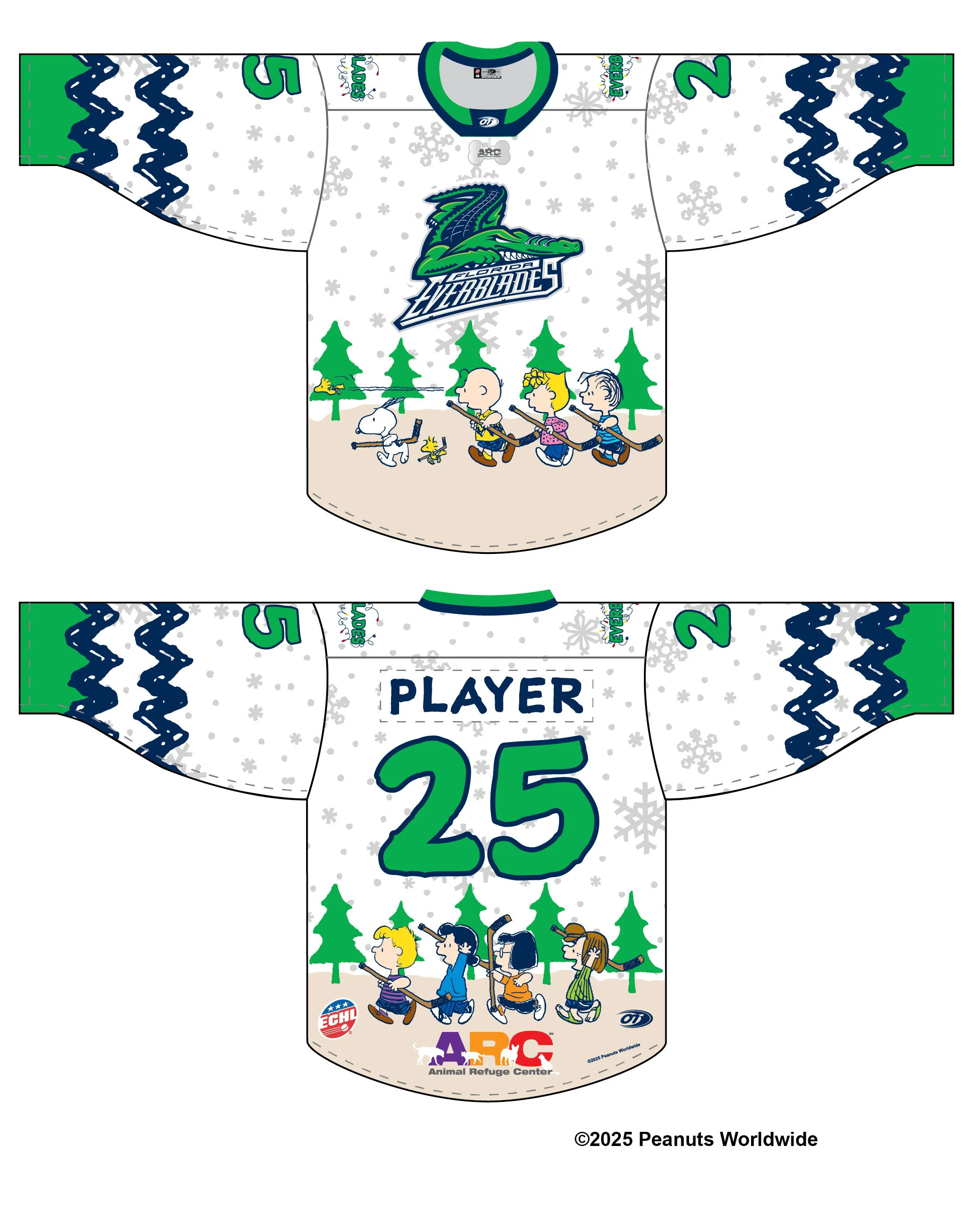 Everblades Peanuts Night!