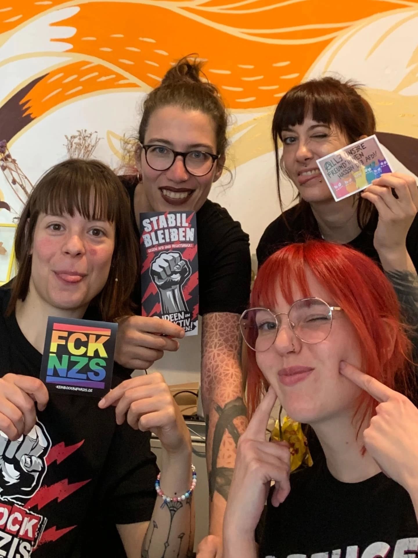 Thank you! Our Soli-event for @kein_bock_auf_nazis was abwrap! We collected 2.000€ all because of you❤️ The money is already donated to the project.💪 Keep up the good work! It's badly needed! 🔥
.
#goldengooselab #kban #tattooatelierberlin #ta