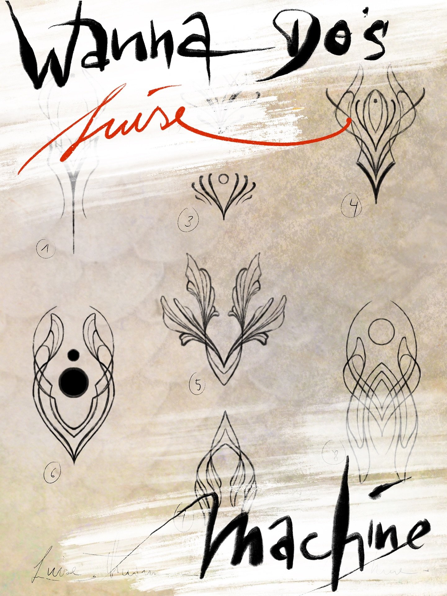 Wanna Do‘s #2 werden vom 5.- 9.8. bei der Conquest of Mythodea 2025 @realms_of_mythodea von unserer hochmotivierten Special Guest Luise @thurm.ttt aus dem @un.krt Leipzig serviert 🤩😍🤩. Die Terminslots sind noch fresh, also ran an den Tattoo