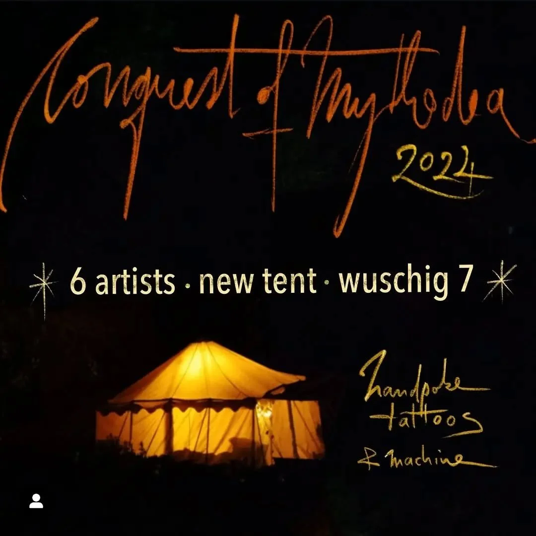 From July 29th to Aug 4th i will be at the CoM24 @realms_of_mythodea again 🤩 Together with the fantastic ladies of the @goldengoose_larp 😘😘😘 You will see me handpoking there. There are some free Slots yet 😉