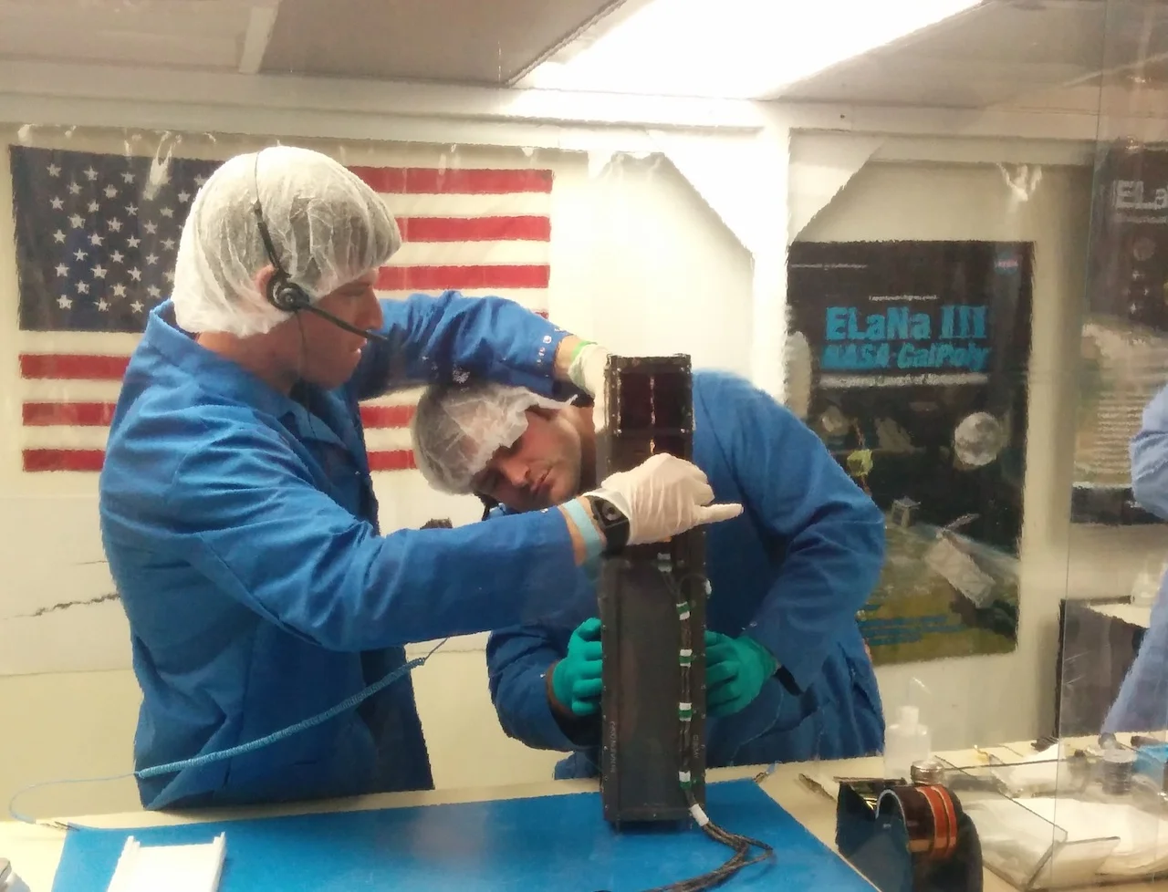 ExoCube gets integrated into a PPOD