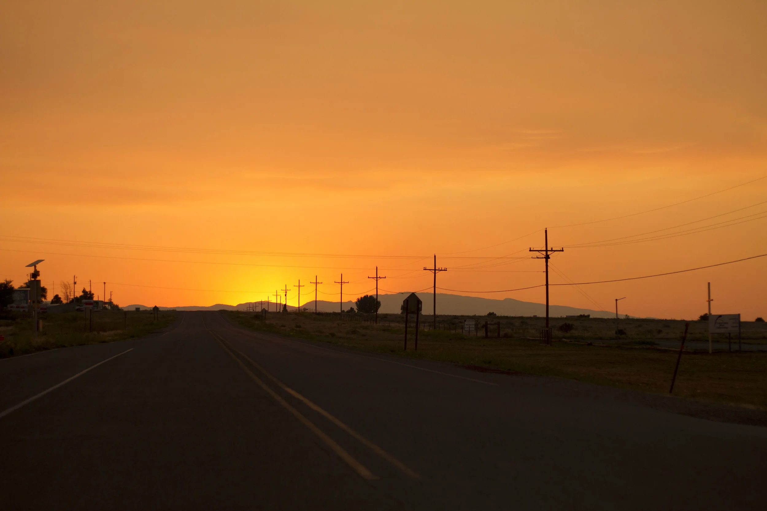 Desert Sunset, Edgewood, NM