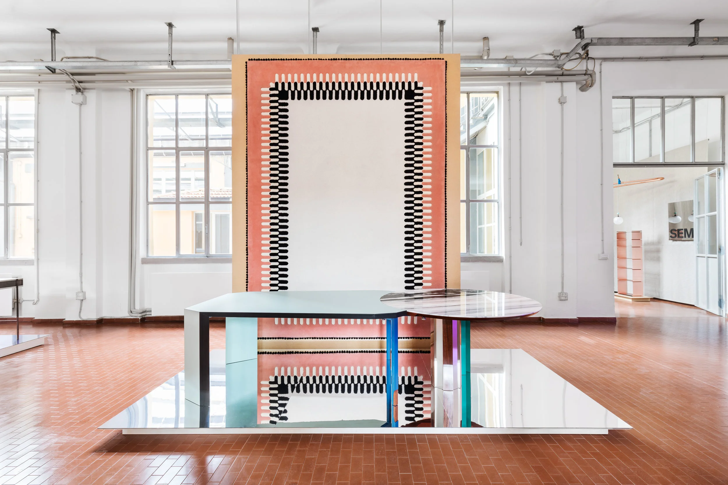 The Duale Table and Magico carpet.