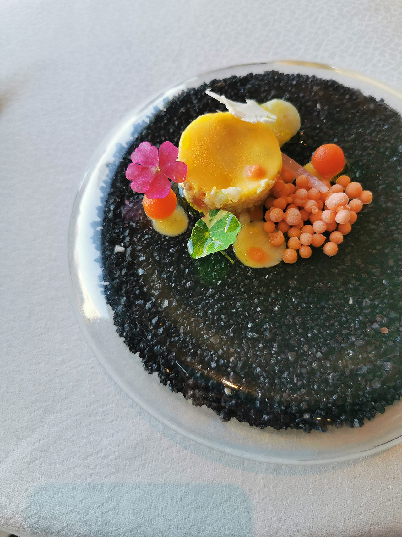 Mango appetizer.