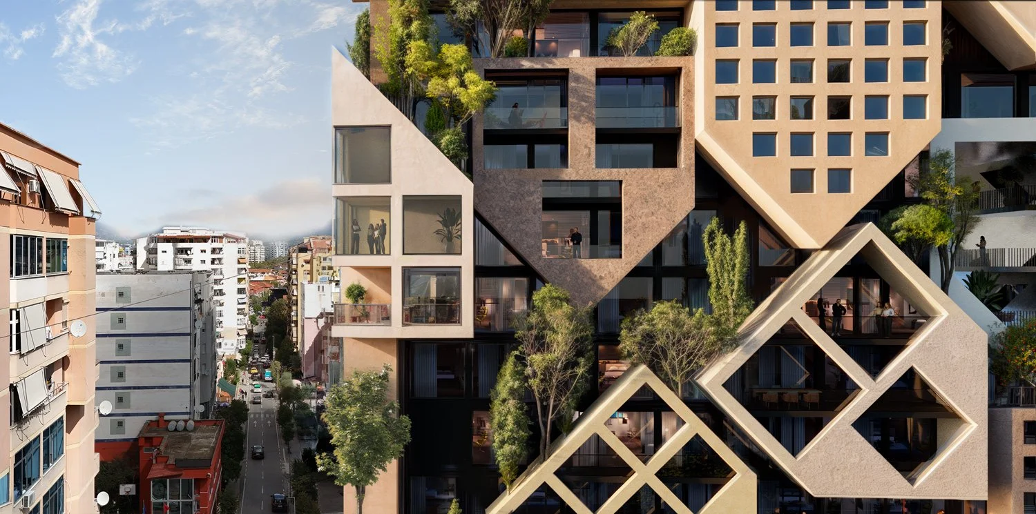 PUZZLE TIRANA || A Vertical Oasis Redefining Albania's Skyline