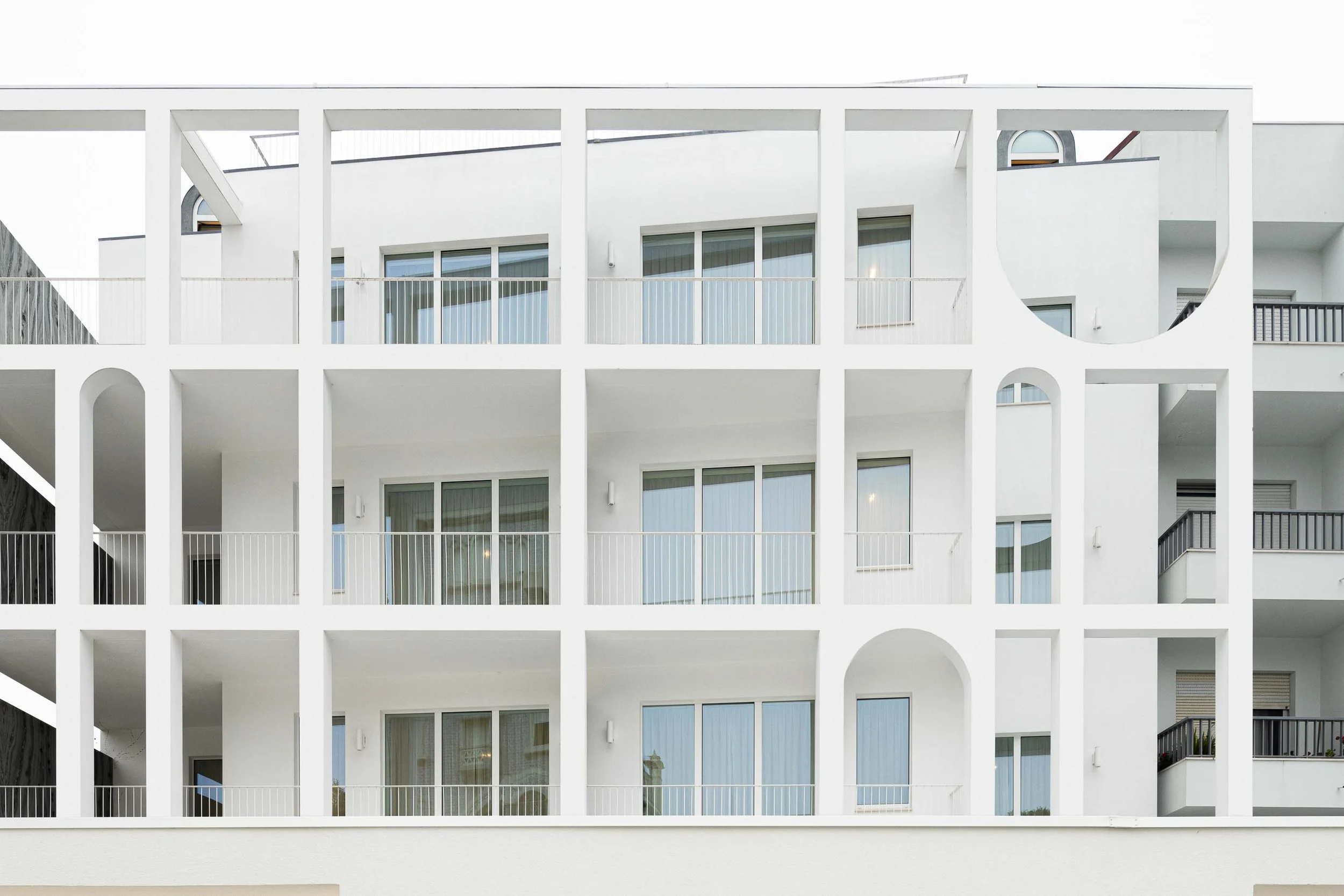 VILA CATARINA APARTMENTS || From Courthouse to Contemporary Living Through Geometric Design