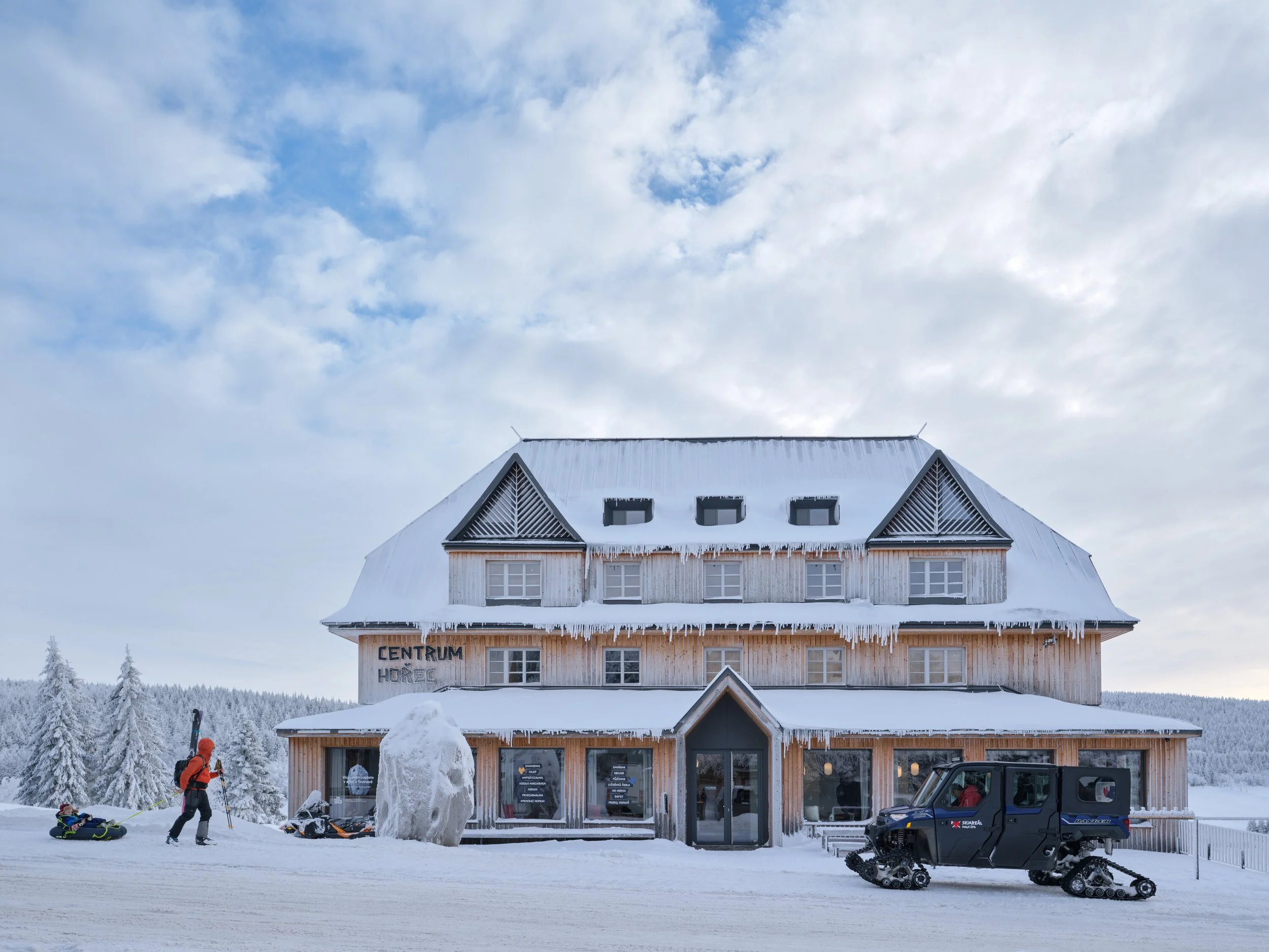 HOŘEC CENTRE || How a Former Mountain Hotel Became the Living Room of a Czech Village