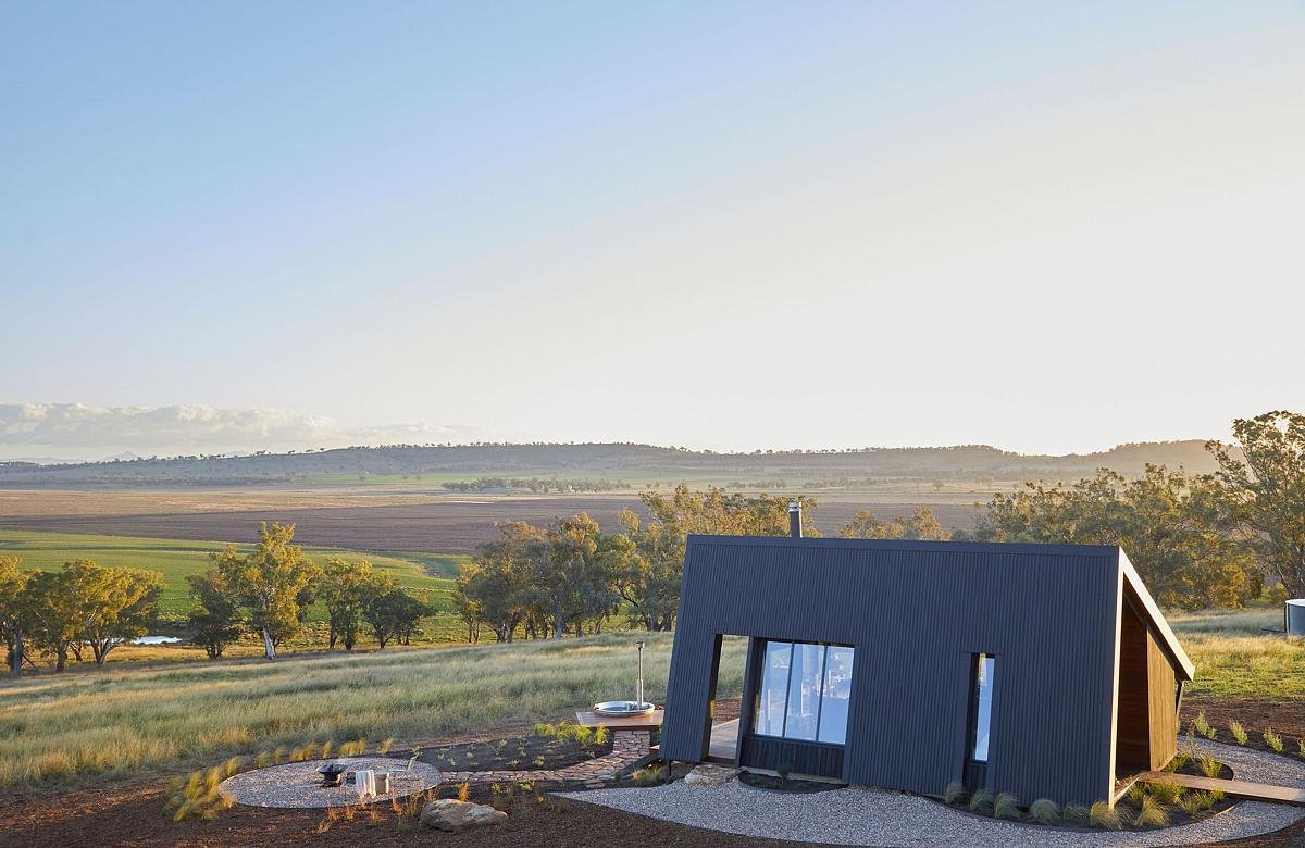 Gilay Estate || A 40m² Off-Grid Retreat That Builds with Country, Not Just on It