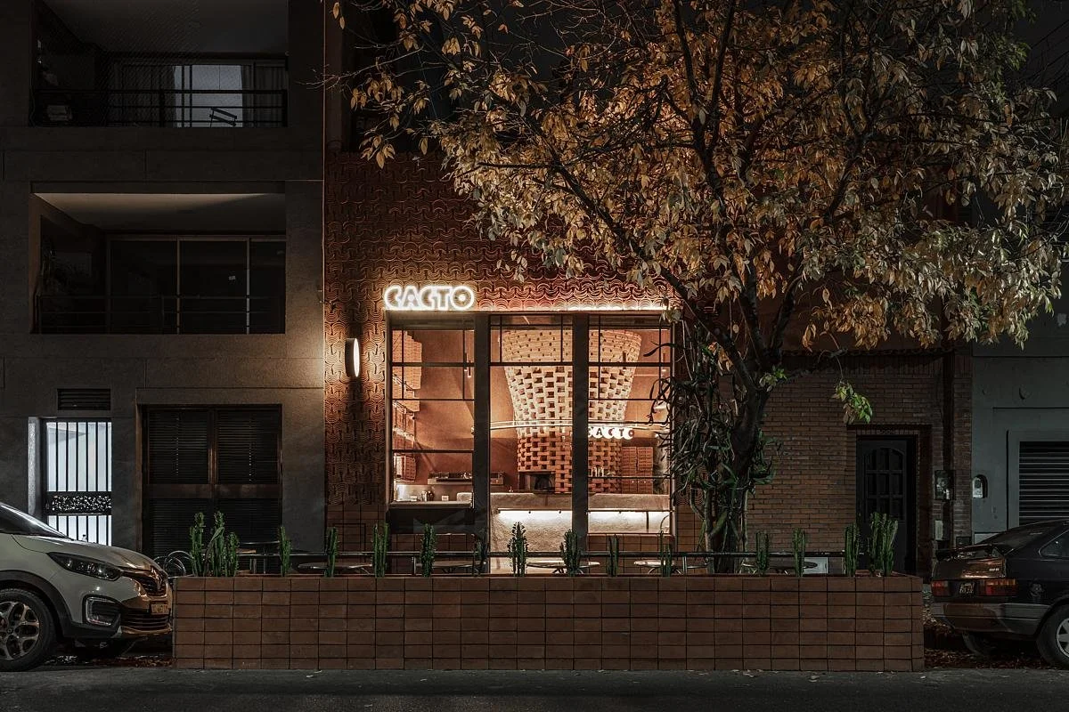 Cacto Pizza || How a Wood-Fired Oven Informed the Architecture of a Buenos Aires Pizzeria