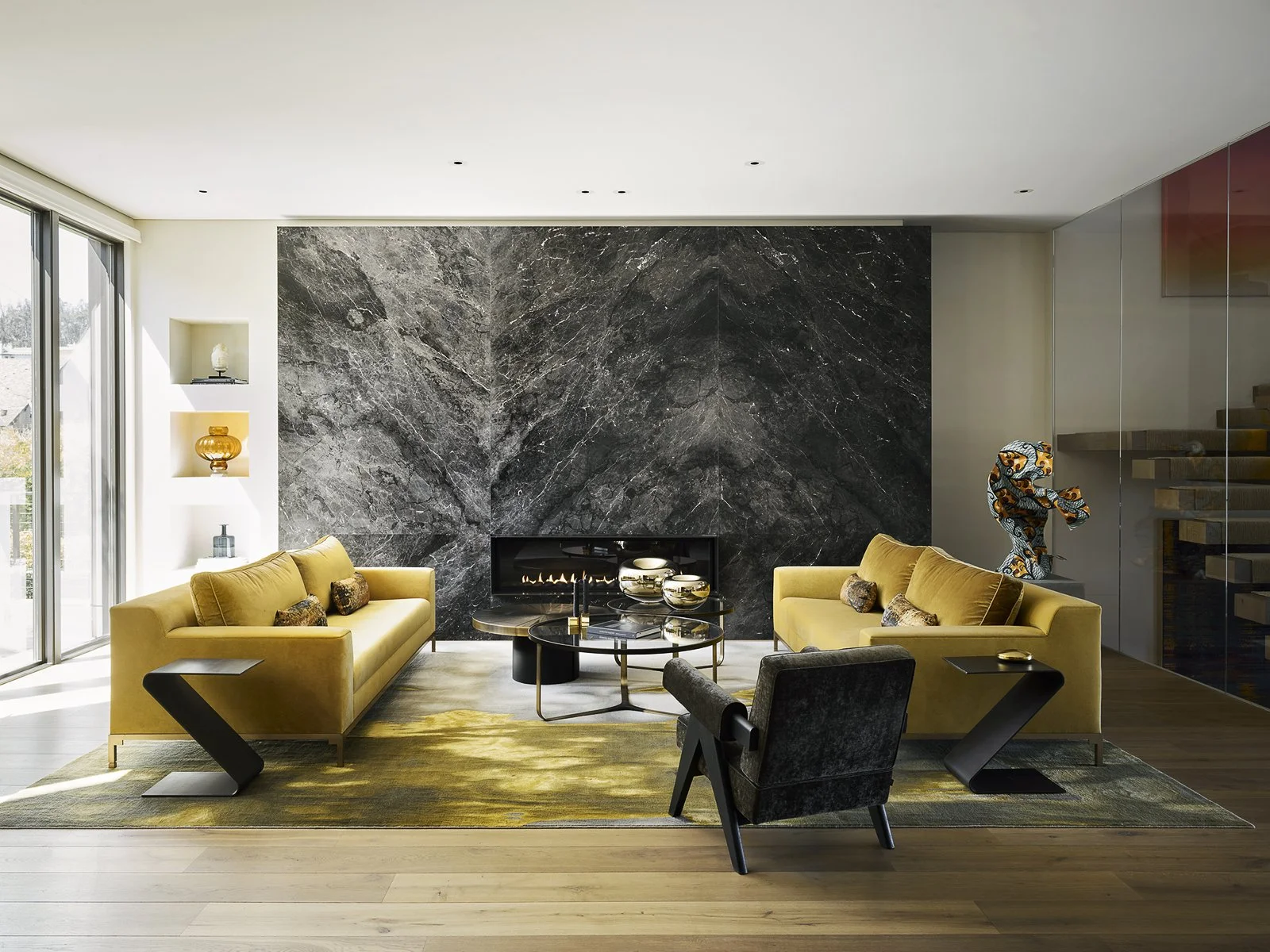 Chromatic Scale Residence || When the Art Collection Becomes the Blueprint