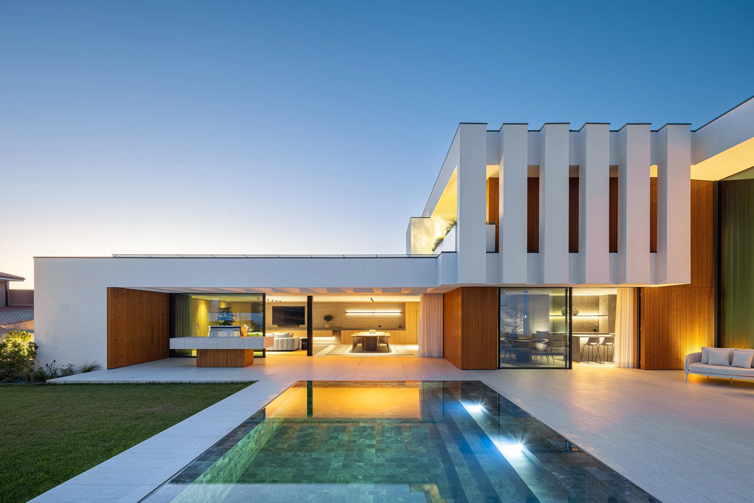 CASA FJ || Inside a Semi-Detached House in Póvoa de Varzim, Portugal, That Breaks From the Row