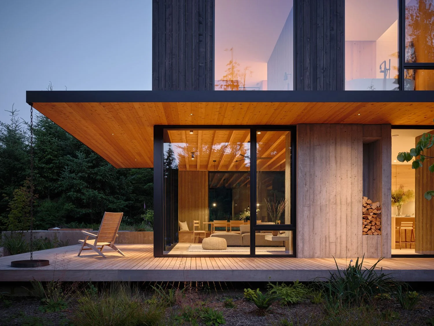 Kitsap TreeFarm Cabin || A Kingston, Washington Home Built From Its Own Timber History