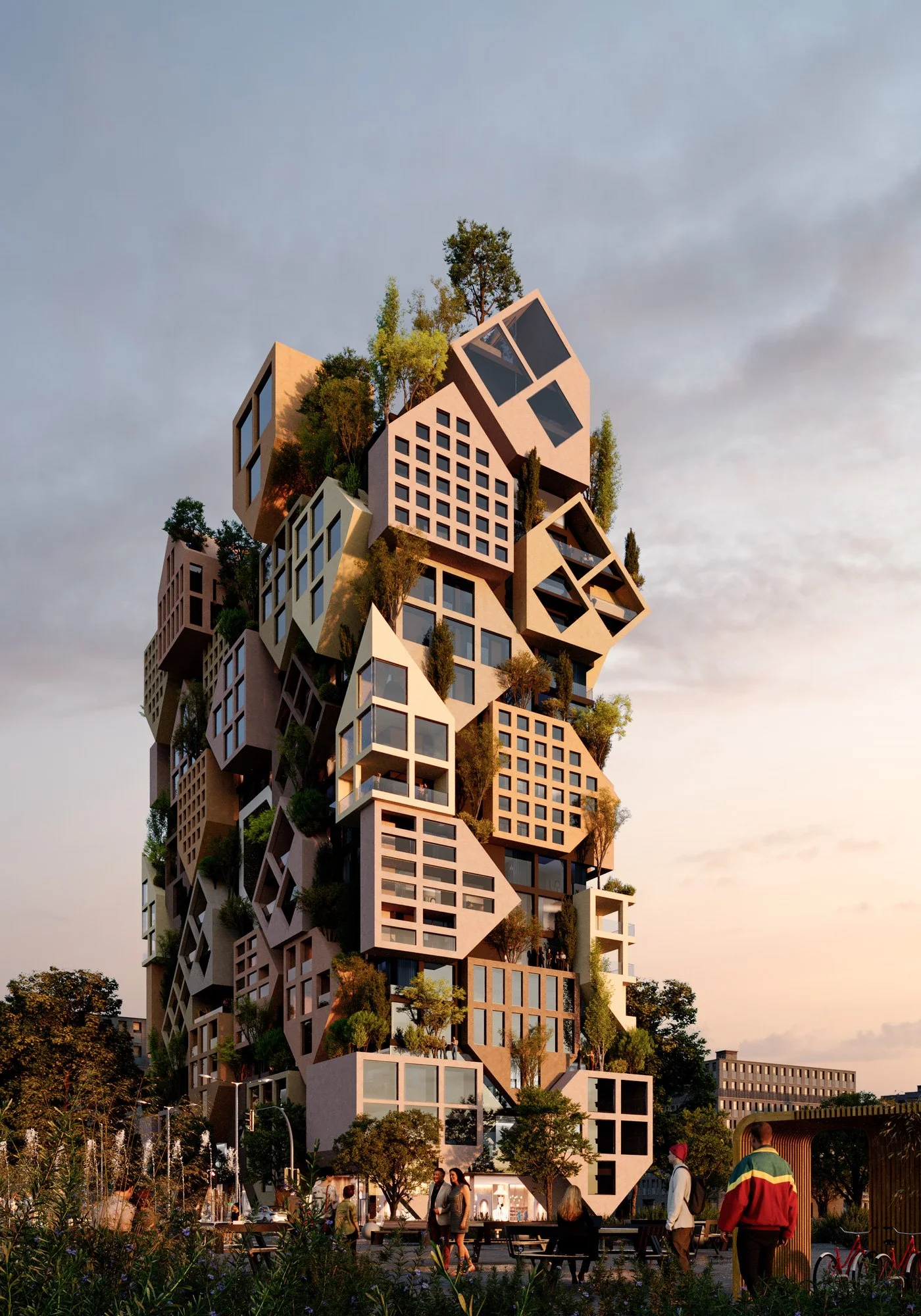 PUZZLE TIRANA || A Vertical Oasis Redefining Albania's Skyline