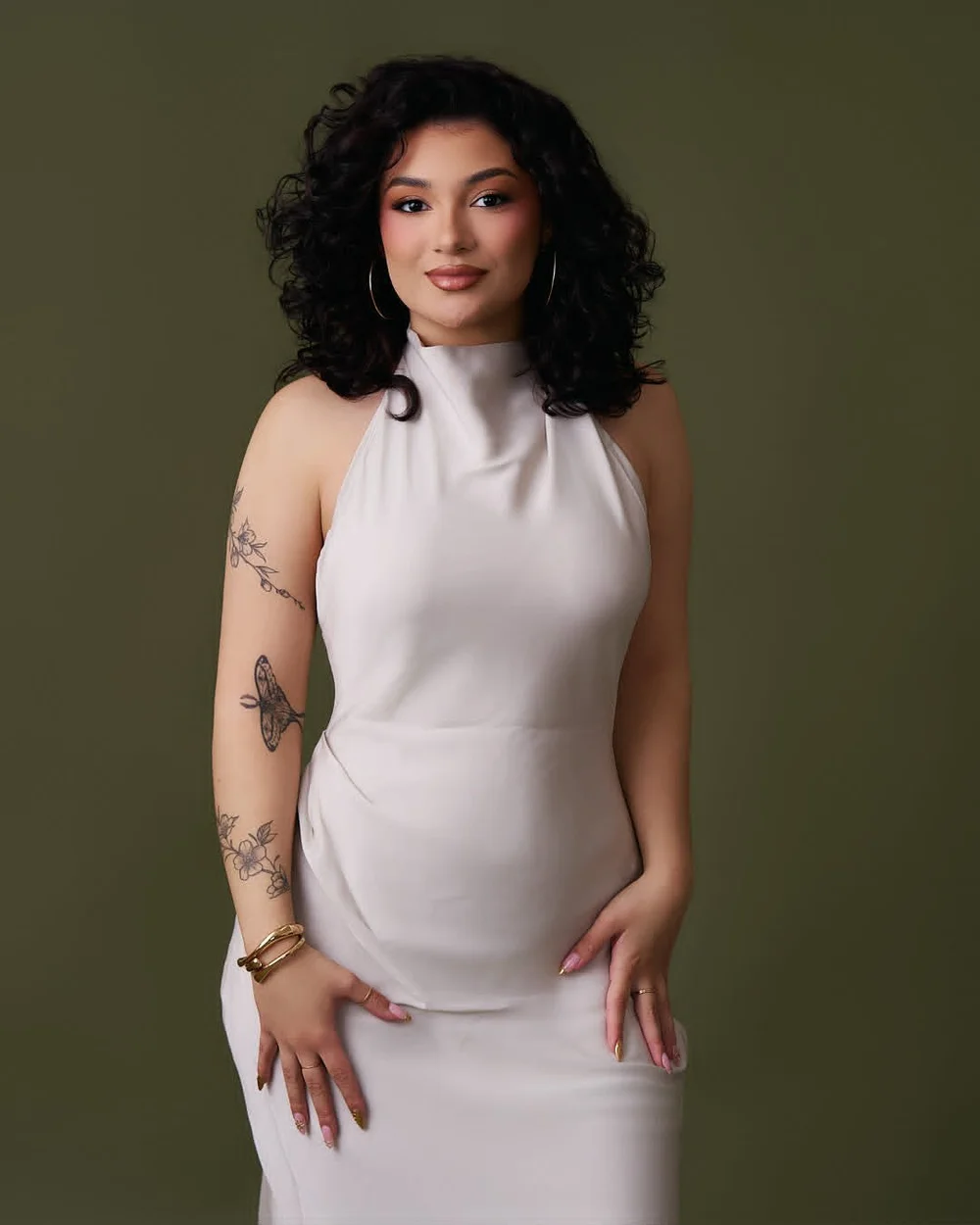 Michell Cantone, curly hair specialist at Wylde + Lowe Salon in Andover, MA