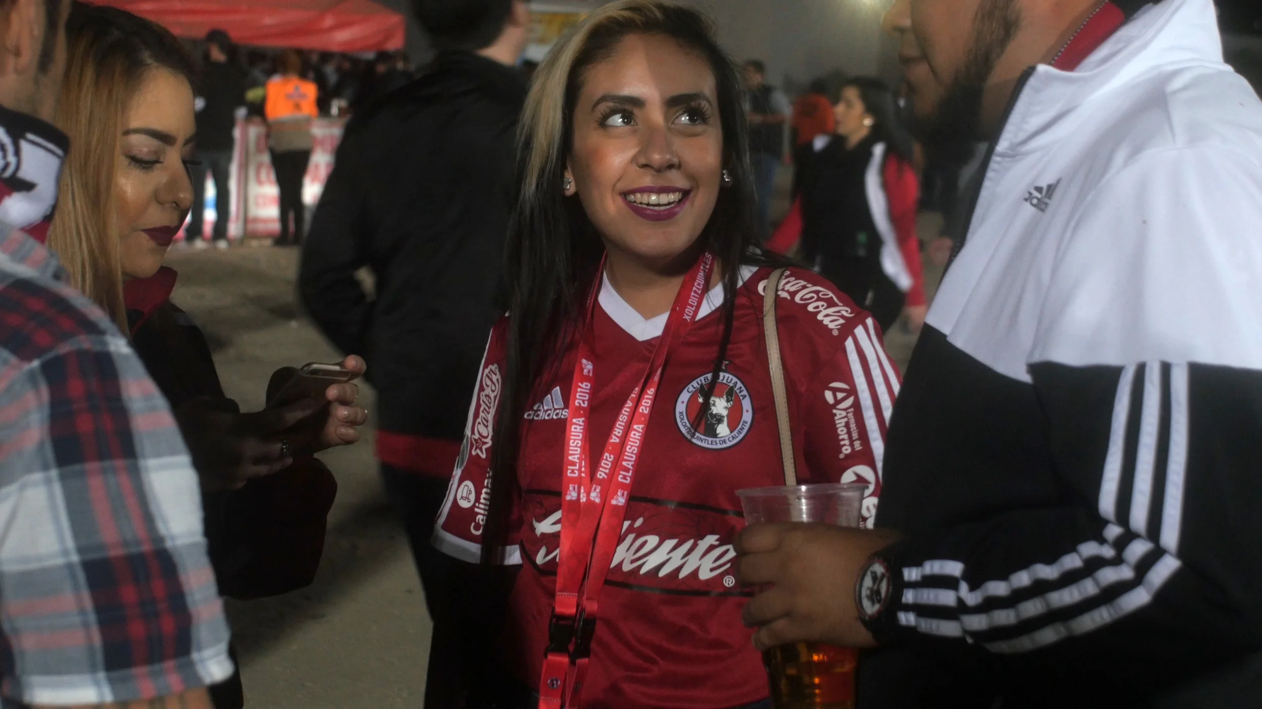 Celeste is Jose Luis’ daughter. However her story doesn’t end with the Xolos and her father. Born in the US but living in Tijuana she has been attending college in San Diego with the intentions of becoming an immigration lawyer. Currently, she works for the San Diego Superior Court, crossing the border five days a week between class and work. She experiences two cultures on a daily basis, giving her a unique window into the idea of Mexican-American identity and what that can mean and what it can become.