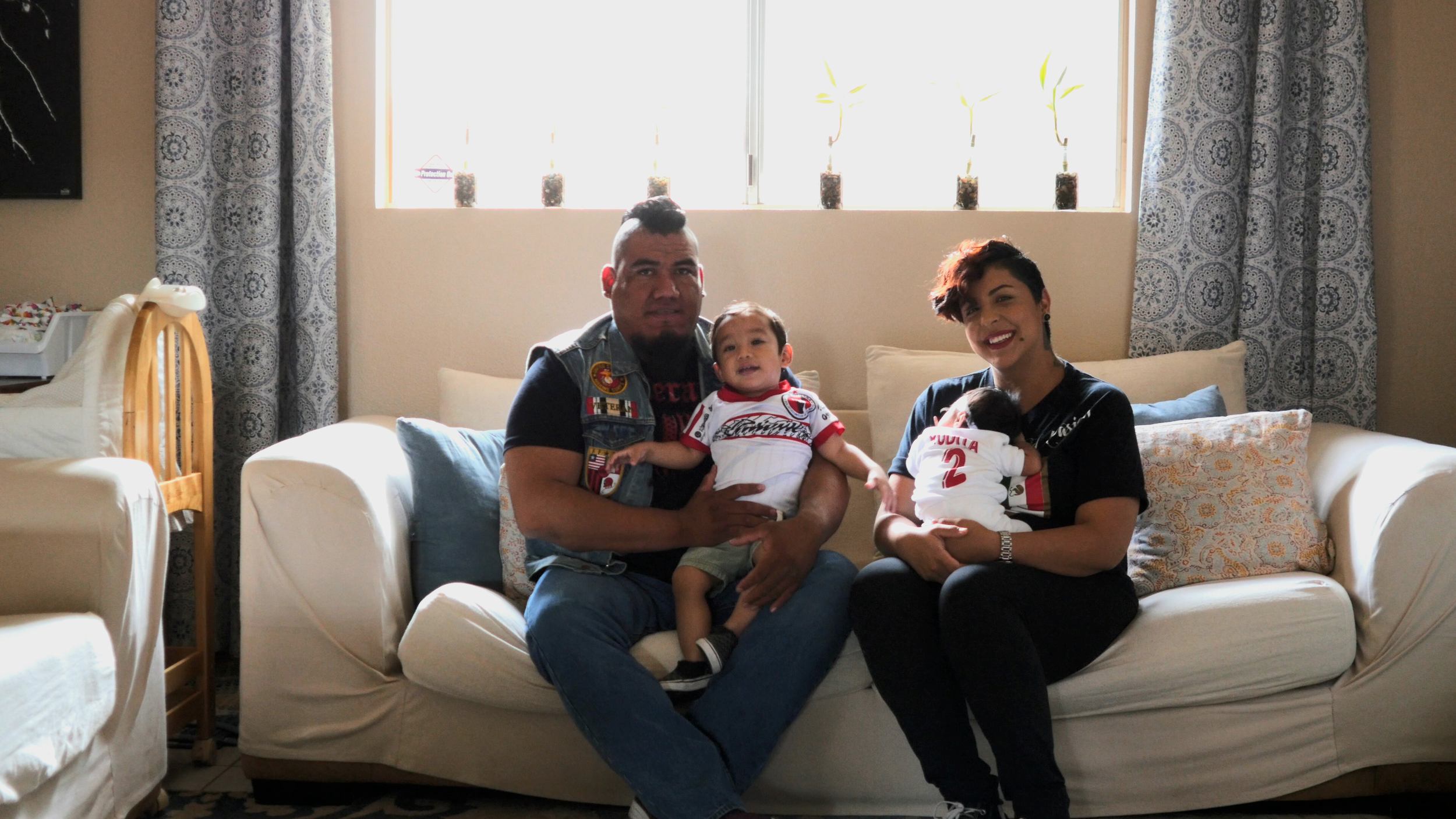 Los Rudos is the un-official of president of Xolos Forever, Forever Xolos a fan group of Mexican-Americans that embrace being a part of the 30% of fans that cross the border for a home game. As a boy he moved from Tijuana to the Coachella Valley. After two tours of Iraq with the Marines and an amateur Luchador career he and his wife decided to settle down in the town of Coachella. Working as a manager at a concrete plant he and his family have realized the modern American dream, one that was white-washed for so long.