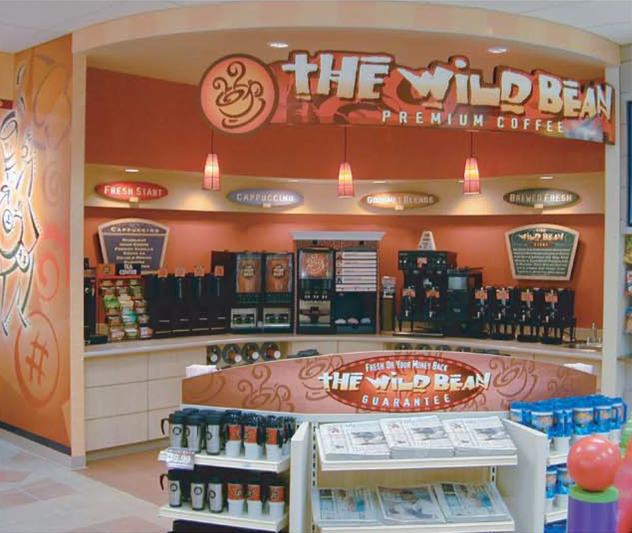 The Wild Bean Cafe In-Store Coffee Shop