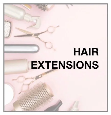 hair extensions menu block