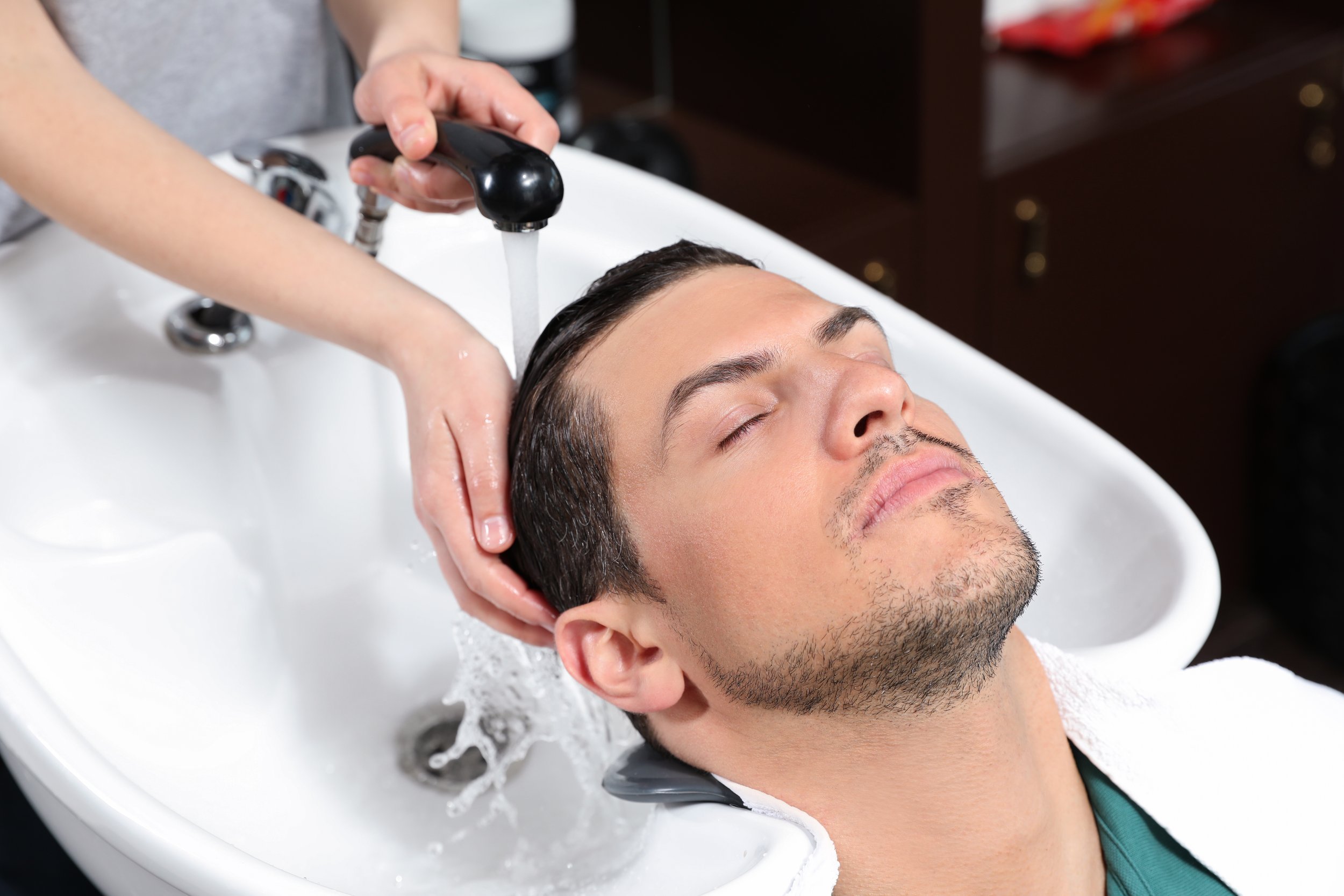 Blissful Clean & Pristine haircut service upgraded with Oway Deep Cleansing Scalp and Hair Treatment