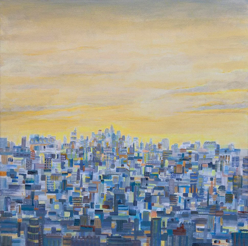   ville 8   acrylic/canvas 53.5x72.5cm (21x28.5")   2/2016  