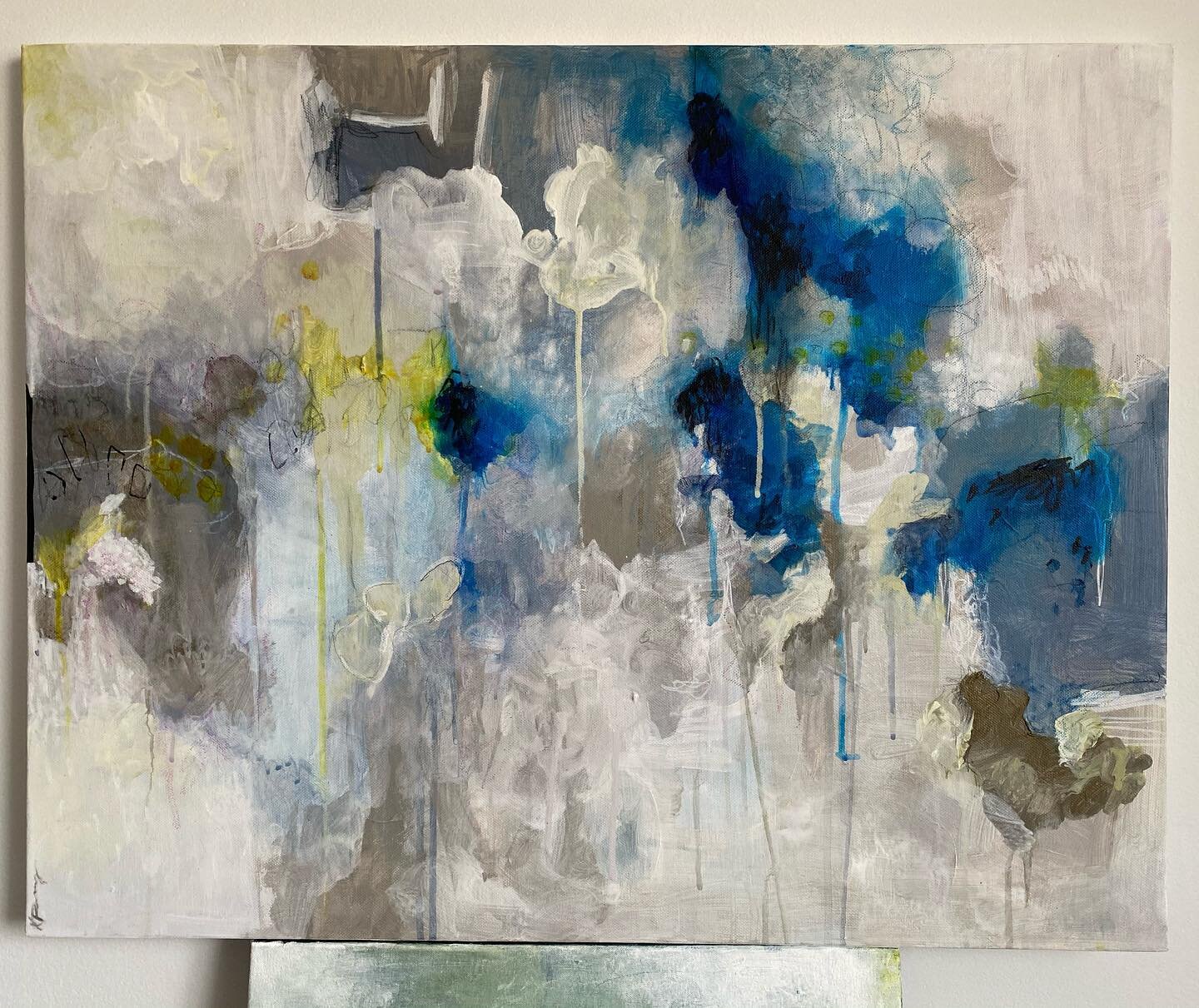 SOLD! And heading to Washington this week to be loved by someone new.
. 
Neither Her Nor There
Acrylic, graphite, pencil, wax on canvas
.
#kylalynneperry #abstract #abstractexpressionism #acrylicpainting #art #artist #painting #painter #abstractart #