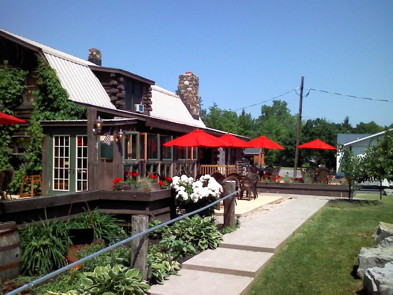 O’Malley’s Cabin on the Lake at Kidders Landing offers lakeside dining with an unequaled view of beautiful Cayuga Lake. On their large outside decks you can have a choice of exposed or covered seating or you can choose to dine indoors in their recently remodeled dining room.