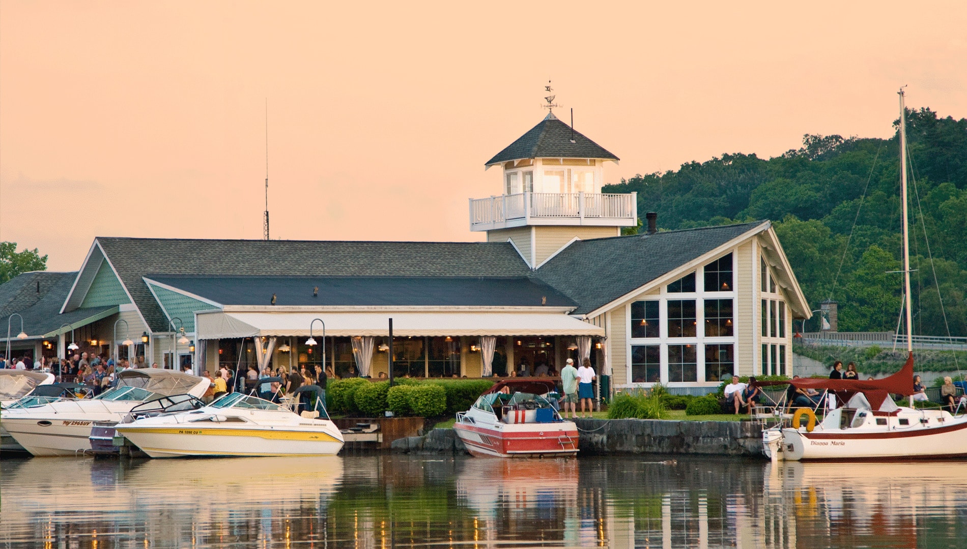 Ithaca's premier seafood restaurant on Cayuga Lake, serving you the most flavorful, locally-sourced fare. American menu with Asian touches in a scenic lakeside setting with bands playing on an outdoor deck. Enjoy the spectacular view of the waterfront while you dine.