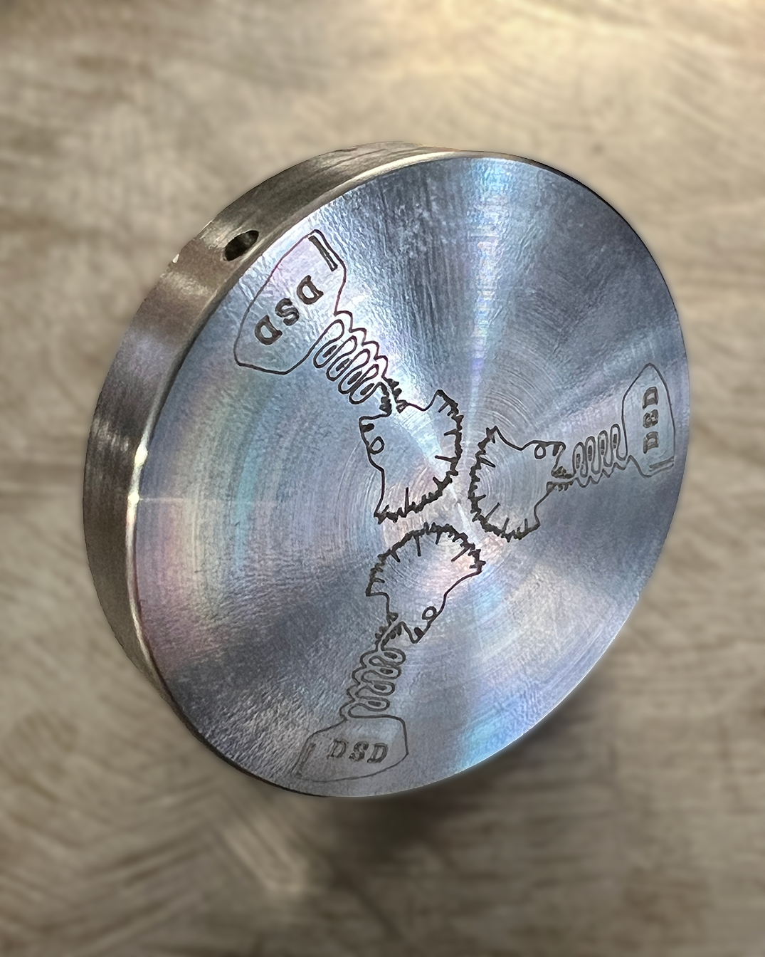 DSD Mohawk Titanium Top Cap