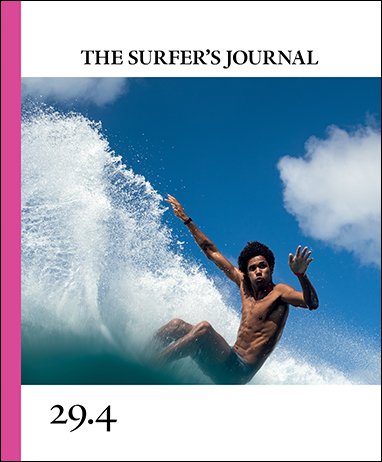 Mikey February // Cover of Surfers Journal