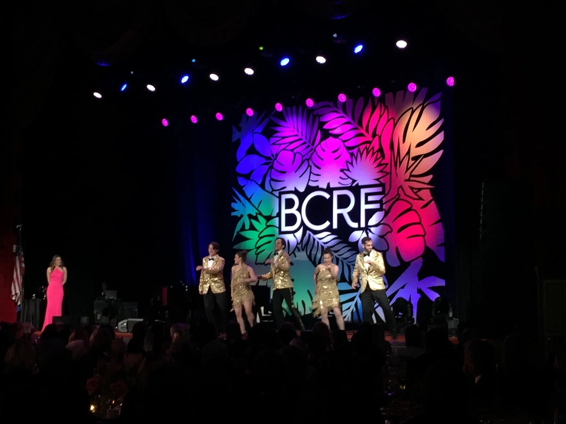 BCRF NYC 2016 Client: Breast Cancer Research Foundation & Rafanelli Events Services: Audience interaction, full choreographed performance