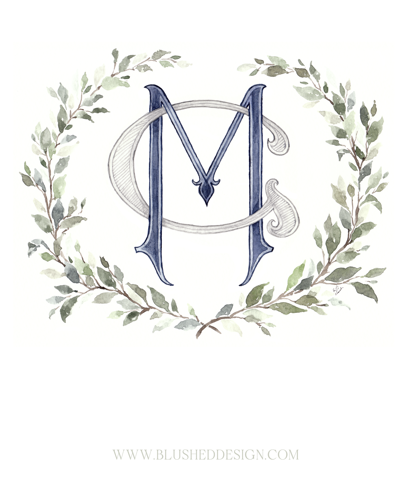 Customized Wedding Monogram Design - DIY Monogram Design