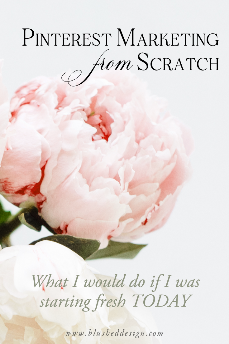 Pinterest marketing can be super overwhelming!  Especially if you feel like you have to keep up with obnoxious pin counts or timelines.  Learn what I would do first if I was starting over on my pinterest marketing plan today #pinterestforbusiness #p…